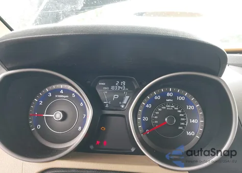 2013 Hyundai Elantra Gls from USA, damaged, VIN KMHDH4AE8DU814161